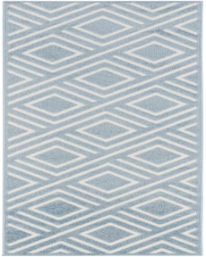 Care Free CAF03 Blue 2' x 6' Area Rug