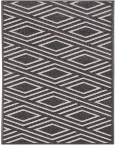 Care Free CAF03 Grey 2' x 6' Area Rug