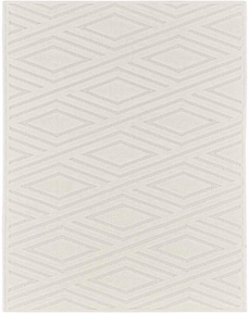 Care Free CAF03 Ivory 2' x 6' Area Rug