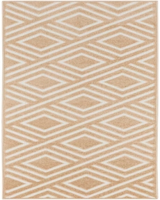 Care Free CAF03 Taupe 2' x 6' Area Rug