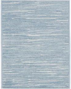 Care Free CAF04 Blue 2' x 6' Area Rug