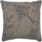 LUMINESCENCE E1199 CHARCOAL 18" x 18" THROW PILLOW