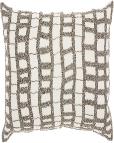 LUMINESCENCE E5570 PEWTER 12" x 20" THROW PILLOW
