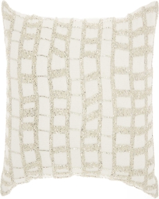 LUMINESCENCE E5570 SILVER 12" x 20" THROW PILLOW