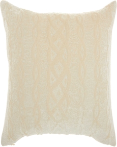 Lifestyle HR020 Ivory 14" X 20" Throw Pillow