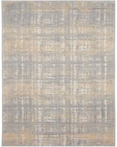 Calvin Klein Enchanting ECH05 Grey/Ivory Rug, 2'3" x 7'3"