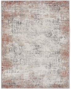 Calvin Klein Infinity IFN01 Rust Multicolor Rug, 2'2" x 7'6