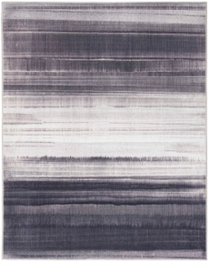 Launder LDR01 Ivory Black Area Rug