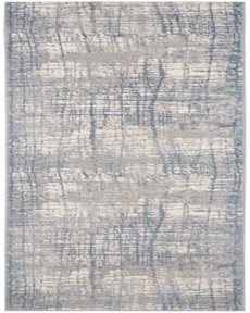 Calvin Klein Rush CK950 Ivory/Blue Rug, 2'3" x 10'