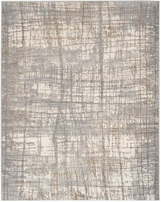 Calvin Klein Rush CK950 Ivory/Grey Rug, 2'3" x 7'3"