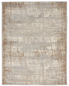 Calvin Klein Rush CK950 Ivory/Taupe Rug, 2'3" x 7'3"