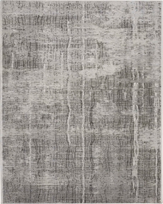 Calvin Klein CK970 Grey/Ivory Rug, 2'2" x 7'6"