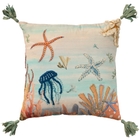 Coastal Accessories GL004 Multicolor 18" x 18" Throw Pillow