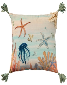 Coastal Accessories GL004 Multicolor 18" x 18" Throw Pillow
