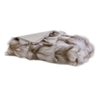 Couture Fur F7105 Silver 114" x 26" Throw Blanket