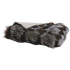Couture Fur F7108 Dark Grey 114" x 26" Throw Blanket