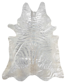 COUTURE RUG BR600 SILVER 5' x 7' THROW RUG