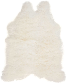 COUTURE RUG PR130 WHITE 3' x 5' THROW RUG