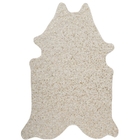 COUTURE RUG S0018 WHITE/GOLD 60" x 84" THROW RUG