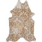 COUTURE RUG S0084 WHITE/SILVER 60" x 84" THROW RUG