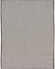 Courtyard COU01 Ivory/Charcoal 2'2" x 8' Area Rug