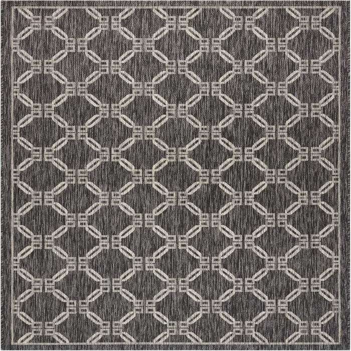 Garden Party Grd02 Charcoal 3 6 X 5 6 Area Rug