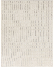 Cozy Modern CMD03 Ivory Grey 2'2" x 10' Area Rug