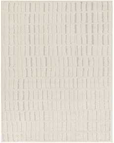 Cozy Modern CMD03 Ivory Grey 2'2" x 6' Area Rug