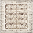 Dekor DEK01 Ivory Brown Area Rug
