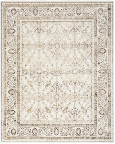 Dekor DEK03 Ivory Brown Area Rug