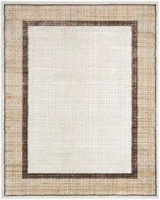 Dekor DEK06 Ivory Brown Area Rug