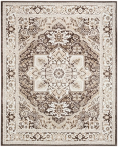 Dekor DEK08 Brown Ivory Area Rug