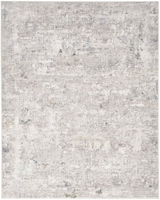 Distinctive DSV03 Ivory Grey Blue Area Rug