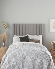 Dreamscape DSC03 Grey Queen 3 Pc Set Bedding
