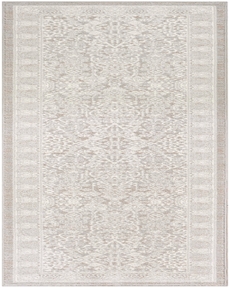 Eco Cycle ECY01 Silver Ivory 2'2" x 7'6" Area Rug