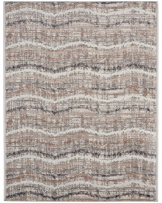 Elation ETN04 Grey/Ivory Rug, 2'3" x 7'6"