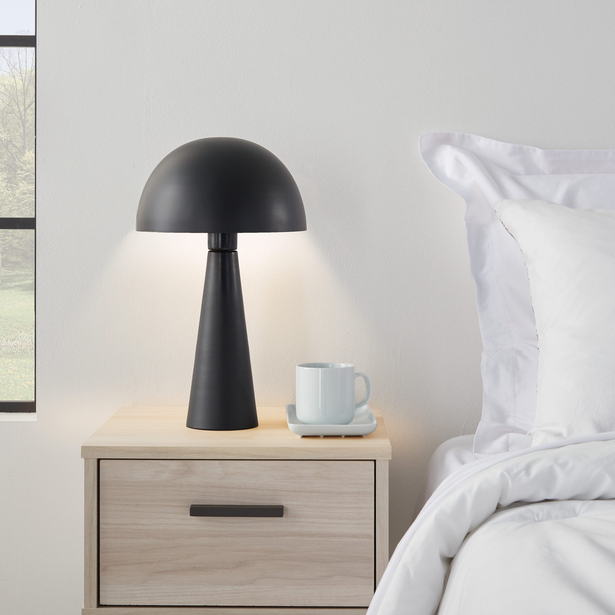 Black bed lamp on sale