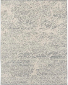 Exhale EXL02 Ivory Grey 2'2" x 7'6" Area Rug