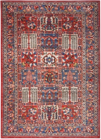Fulton FUL05 Red  Area Rug