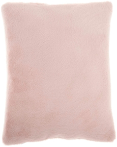 FAUX FUR AP100 BLUSH 20" x 20" THROW PILLOW