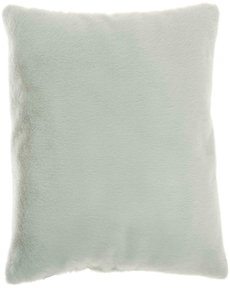 FAUX FUR AP100 CELADON 20" x 20" THROW PILLOW