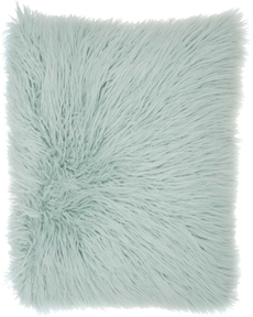 FAUX FUR BJ101 SKY 20" x 20" THROW PILLOW