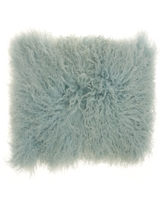 Couture Fur F7101 Celadon 14" x 20" Throw Pillow