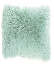 FUR FL101 SEAFOAM 14" x 24" THROW PILLOW