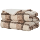 Faux Fur RD320 Brown 50" X 60" Throw Blanket