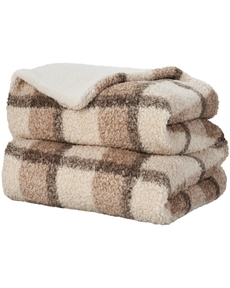 Faux Fur RD320 Brown 50" X 60" Throw Blanket