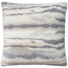 Faux Fur RD520 Blue 20" X 20" Throw Pillow