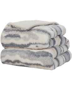 Faux Fur RD520 Blue 50" X 60" Throw Blanket