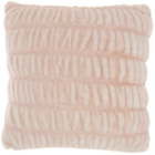 FAUX FUR SN101 BLUSH 20" x 20" THROW PILLOW