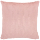 FUR VV021 BLUSH 22" x 22" THROW PILLOW